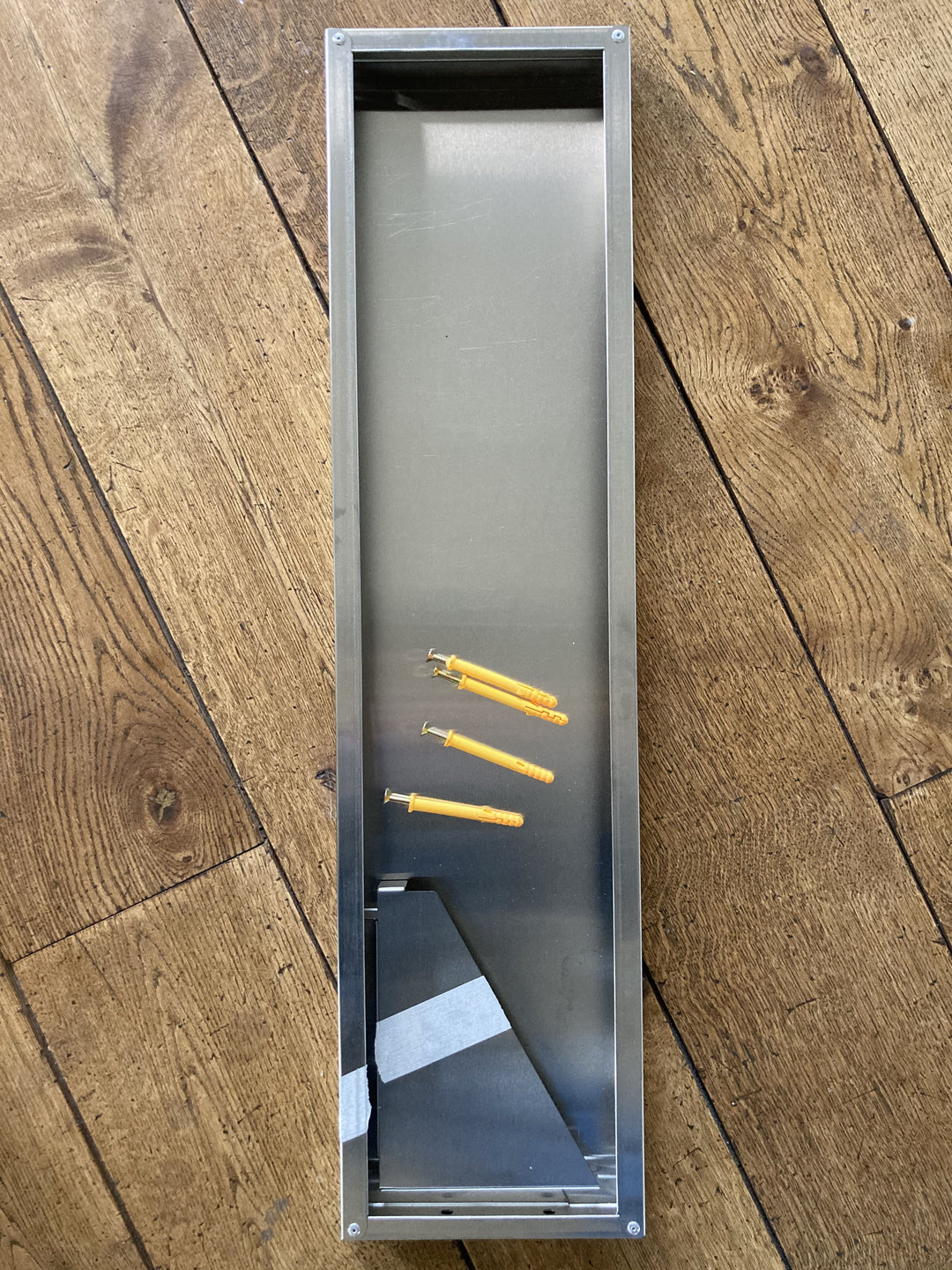 Stainless steel shelf - 120 x 30 cm
