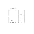 Tøndekøler - Scandomestic TK 66 BE - Statisk - 64 liter - 0,39 kwh/24 timer