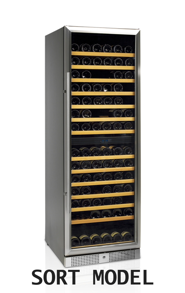 Vinkøleskab - TW400-2S -  5 til 18°C - Ventileret - 163 flasker - 40 dB - 0,48 kW/24 timer