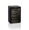 Vinkøleskab - Tefcold SC85 BLACK - 2 til 10°C - Statisk - 22 flasker - 40 dB - 1,06 kW/24 timer