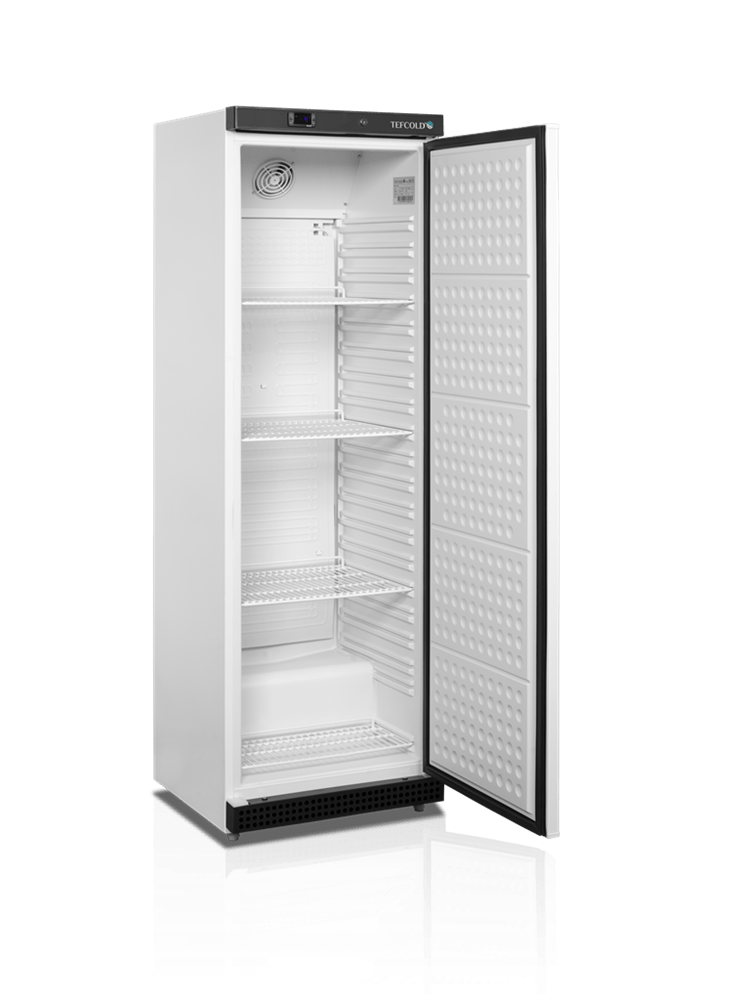 Lagerkøleskab - Tefcold UR400 - 350 liter - 40 DB - 1,31 kw/24 timer (50,5 x 41,5 cm hylder)