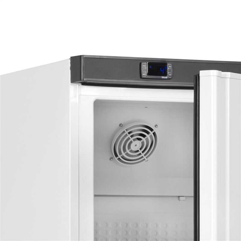 Lagerkøleskab - Tefcold UR400 - 350 liter - 40 DB - 1,31 kw/24 timer (50,5 x 41,5 cm hylder)