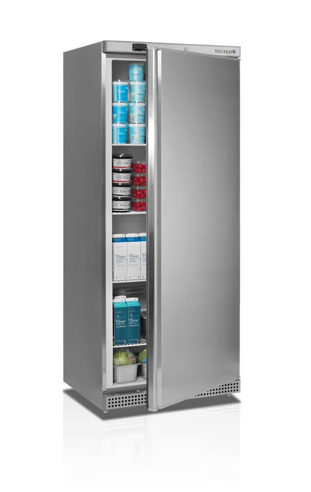 Lagerkøleskab - Tefcold UR600S - 570 liter - 45 DB -  1,84 kw/24 timer (GN 2/1 hylder)