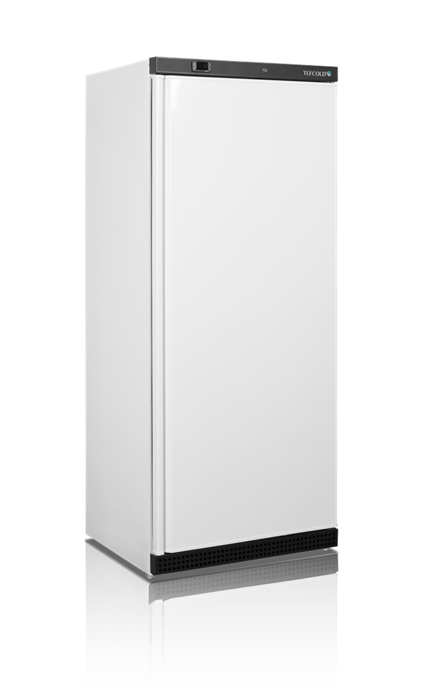 Stort hvidt lagerkøleskab