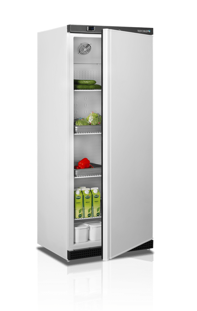 Lagerkøleskab - Tefcold UR600 - 570 liter - 45 DB - 1,84 kw/24 timer (GN 2/1 hylder)