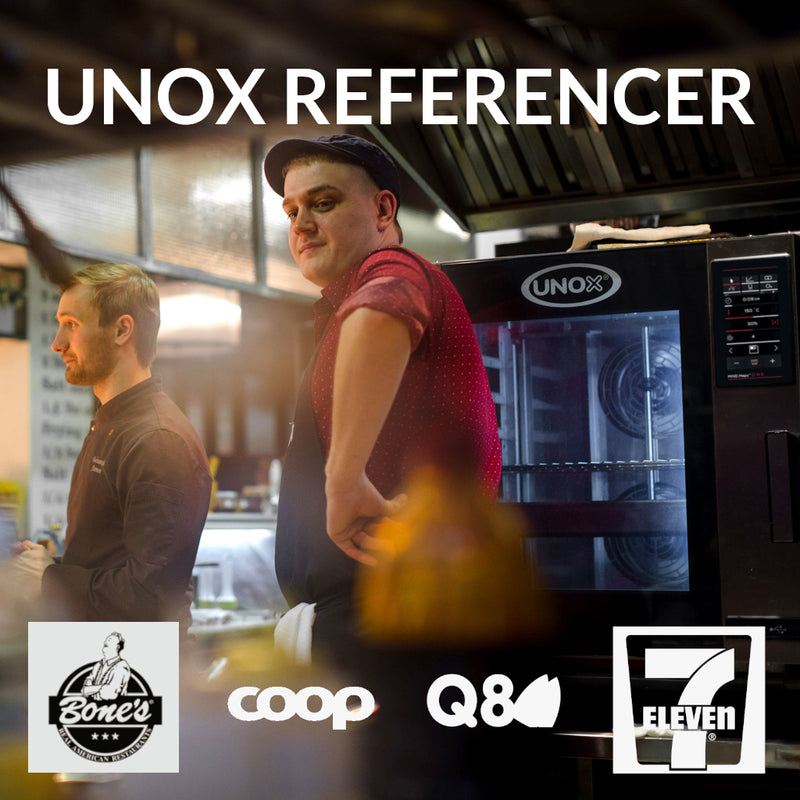 Unox Cheftop One - Kombiovn - Vaskesystem - Damp - 5 x GN 2/3 (Kompakt)