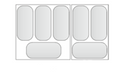 Isdisk til 7 x 5 liter scoop is - Tefcold IC301SC-SO - 1,85 kw/24 timer