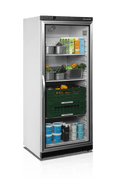 Display køleskab - Tefcold UR600G - 570 liter - 45 DB - 2,25 Kw/ 24 timer (GN 2/1)
