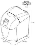 Blødgøringsanlæg Kinetic CC208 dimensioner