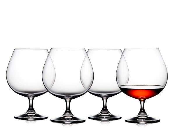 4 stk. Lyngby Glas Juvel Cognacglas 69 cl