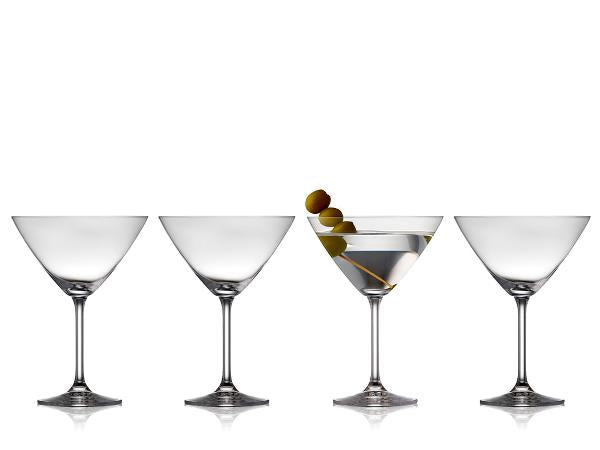 4 stk. Lyngby Glas Juvel Martiniglas 28 cl