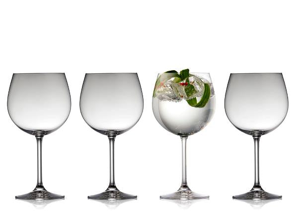 4 stk. Lyngby Glas Juvel Gin & tonic glas 57 cl