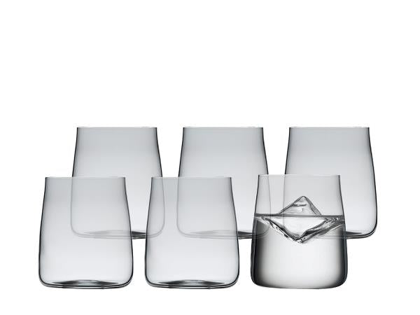 5 stk. Lyngby Glas Krystal Zero Vandglas 42 cl