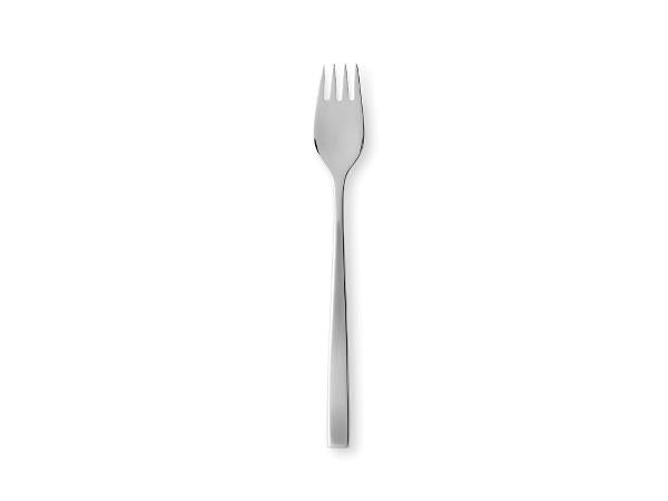 12 stk. Gense Fuga Bordgaffel 19 cm Mat/Blank stål