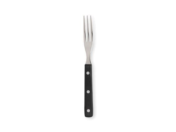 12 stk. Gense Old Farmer black Steakgaffel 19,7 cm Sort/Stål