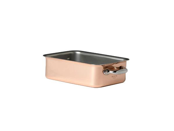 Mauviel Bradepande mini 14 x 10 cm Kobber/Stål