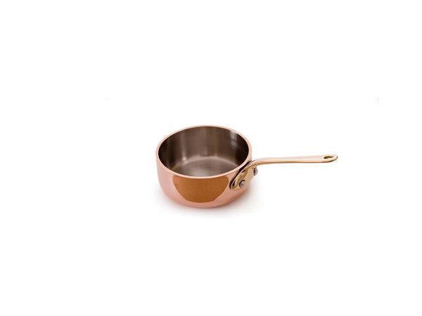 Mauviel Sauterpande mini Dia 7 cm 10 cl Kobber/Messing