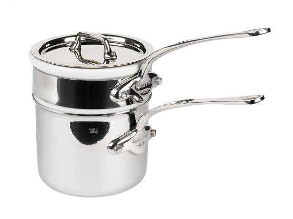 Mauviel Cook Style Bain-marie Dia 12 x 16 cm 0,9 liter Stål