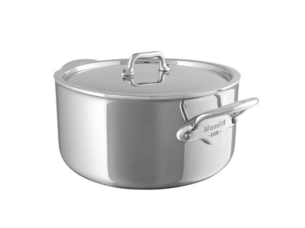 Mauviel Cook Style Gryde med stållåg Dia 20 x 13,5 cm 3,2 liter Stål