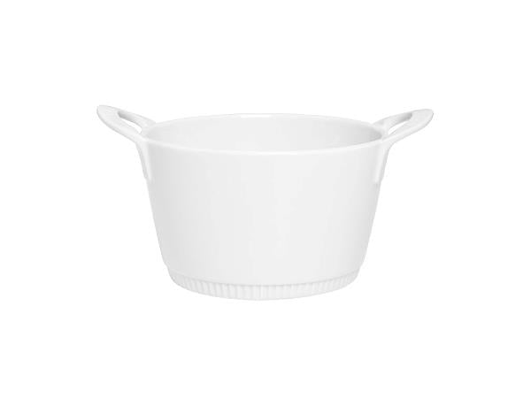 2 stk. Pillivuyt Toulouse skåle med håndtag - Ø16 cm 1,2 liter - Hvid - Ovnfast (Salat eller lignende)